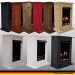 Madrid Deluxe Ethanol Fireplaces - 10 Color Options