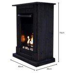 Madrid Premium Ethanol Fireplace with Complete Accessories