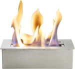 Small Stainless Steel Ethanol Burner, 1.5 Liters