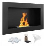 KRATKI Indoor Ethanol Fireplace with Aromatherapy Set