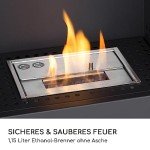 Blumfeldt Bio Ethanol Fire Pit - Indoor/Outdoor