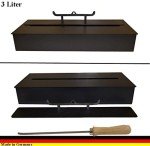 Berlin Deluxe XXL Cream Ethanol Fireplace with Extras