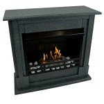 Mierzwa Rafael Deluxe Ethanol Fireplace with Accessories
