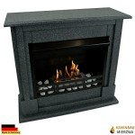 Mierzwa Rafael Deluxe Ethanol Fireplace with Accessories