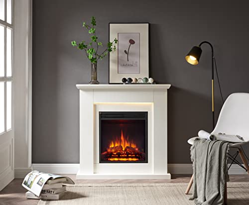 Stratford Fireplace with 35" Surround & Heater