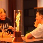 MOVEONSTEP Portable Bioethanol Tabletop Fireplace