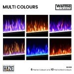 Wärme Panoramic Slim Frame Electric Fireplace 100