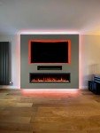 Wärme Panoramic Slim Frame Electric Fireplace 100