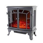 Warmlite Rochester Electric Fireplace Heater with Remote
