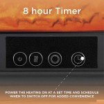 Warmlite Rochester Electric Fireplace Heater with Remote