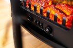 Marco Paul Portable Electric Fireplace with Glass Sides