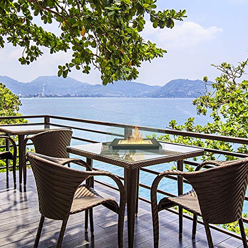 Tabletop Bio Ethanol Fire Pit for Indoor Outdoor