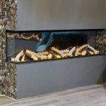 TruFlame 60-Inch 3-Sided Electric Fireplace