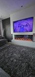TruFlame 60-Inch 3-Sided Electric Fireplace