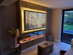 TruFlame 60-Inch 3-Sided Electric Fireplace