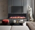 TruFlame 60-Inch 3-Sided Electric Fireplace