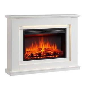 FLAMME Casella 43'' Freestanding Electric Fireplace