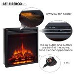 Howick Corner Fireplace with 2kW Heater