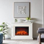 FLAMME Casella 43'' Freestanding Electric Fireplace