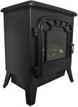 Bronze Traditional Electric Fireplace with Flame Effect