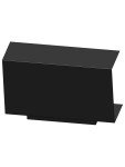 Wall-Mounted Bioethanol Fireplace with Glass Surround