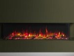 Knighton 59-Inch Electric Chimenea with Alexa Compatibility