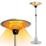 Oypla 2KW Outdoor Electric Quartz Patio Heater