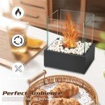 Bio Ethanol Tabletop Fireplace with Extinguisher