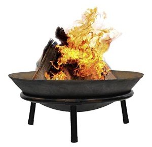 Cast Iron Outdoor Fire Pit for Garden 50cm