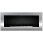 Modern Wall-Mounted Bioethanol Fireplace - 90 x 40 cm