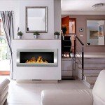 Modern Wall-Mounted Bioethanol Fireplace - 90 x 40 cm
