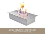 Large Stainless Steel Bio Ethanol Burner, 3 Liters