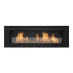 Aaron Home Torino Wall-Mounted Bioethanol Fireplace