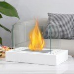 Rectangular Bio Ethanol Tabletop Fire Bowl