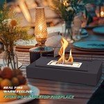 Tabletop Bioethanol Fireplace by Brian & Dany