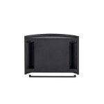 Wall-Mounted Black Ethanol Fireplace 0.5L