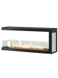 Design U1200 Three-Sided Bioethanol Fireplace