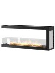 Design U1200 Three-Sided Bioethanol Fireplace