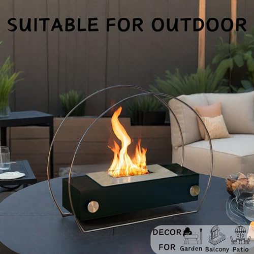 Portable 35cm Bio Ethanol Tabletop Fire Pit