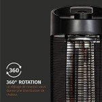 La Hacienda Nero Electric Patio Heater