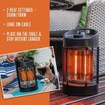 La Hacienda Nero Electric Patio Heater