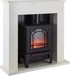 Warmlite Ealing Electric Fireplace Suite, 1800W