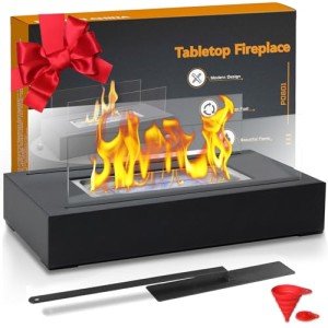BACOENG Portable Bio Ethanol Tabletop Fire Pit