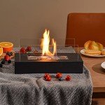 BACOENG Portable Bio Ethanol Tabletop Fire Pit
