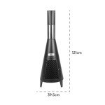 KCT Modern Chiminea - Outdoor Fire Pit Set