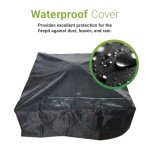4-in-1 Fire Pit, Grill & Ice Bucket Table
