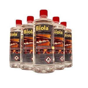 Premium 6L Bioethanol for Fireplaces and Stoves