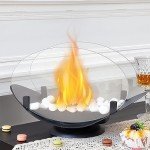 JHY DESIGN Portable Bio Ethanol Tabletop Fire Bowl