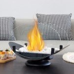 JHY DESIGN Portable Bio Ethanol Tabletop Fire Bowl