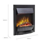 Dimplex Clement Electric Inset Fire - 2kW